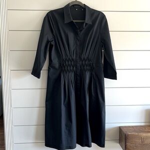 Elie Tahari Black Minimalist Dress